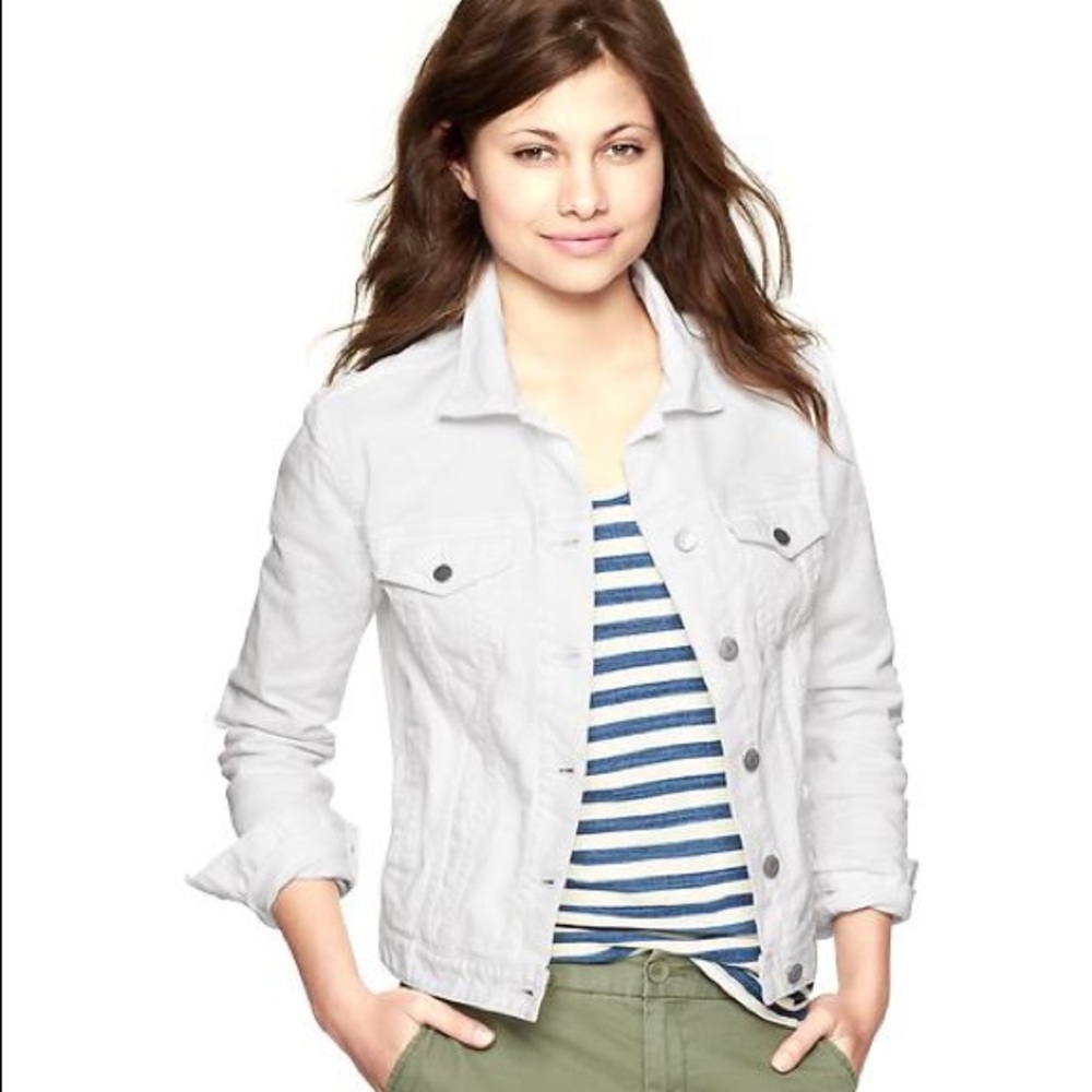 White Denim Jacket